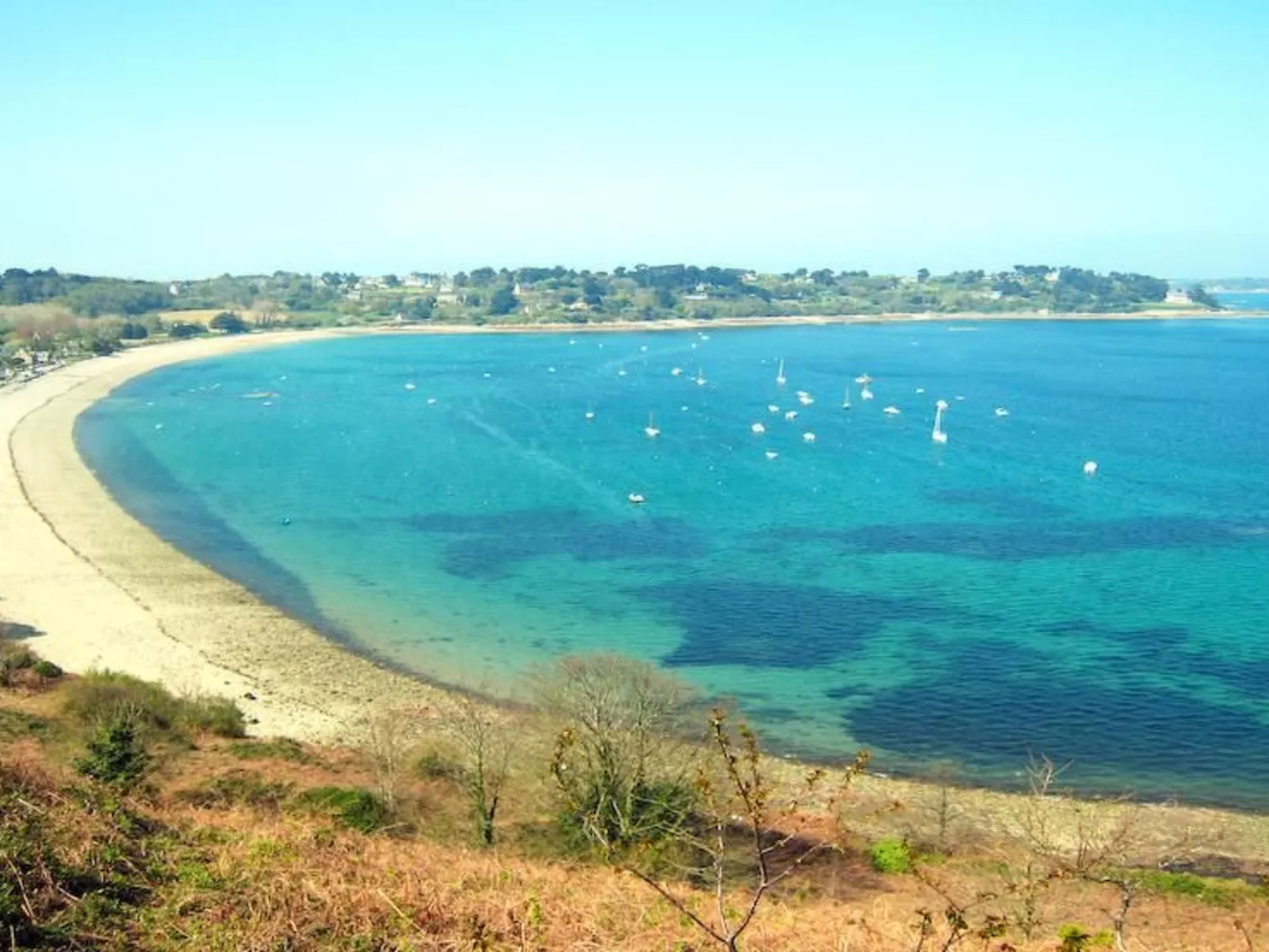 Gîte de Kerberso in Pléhédel-Draußen