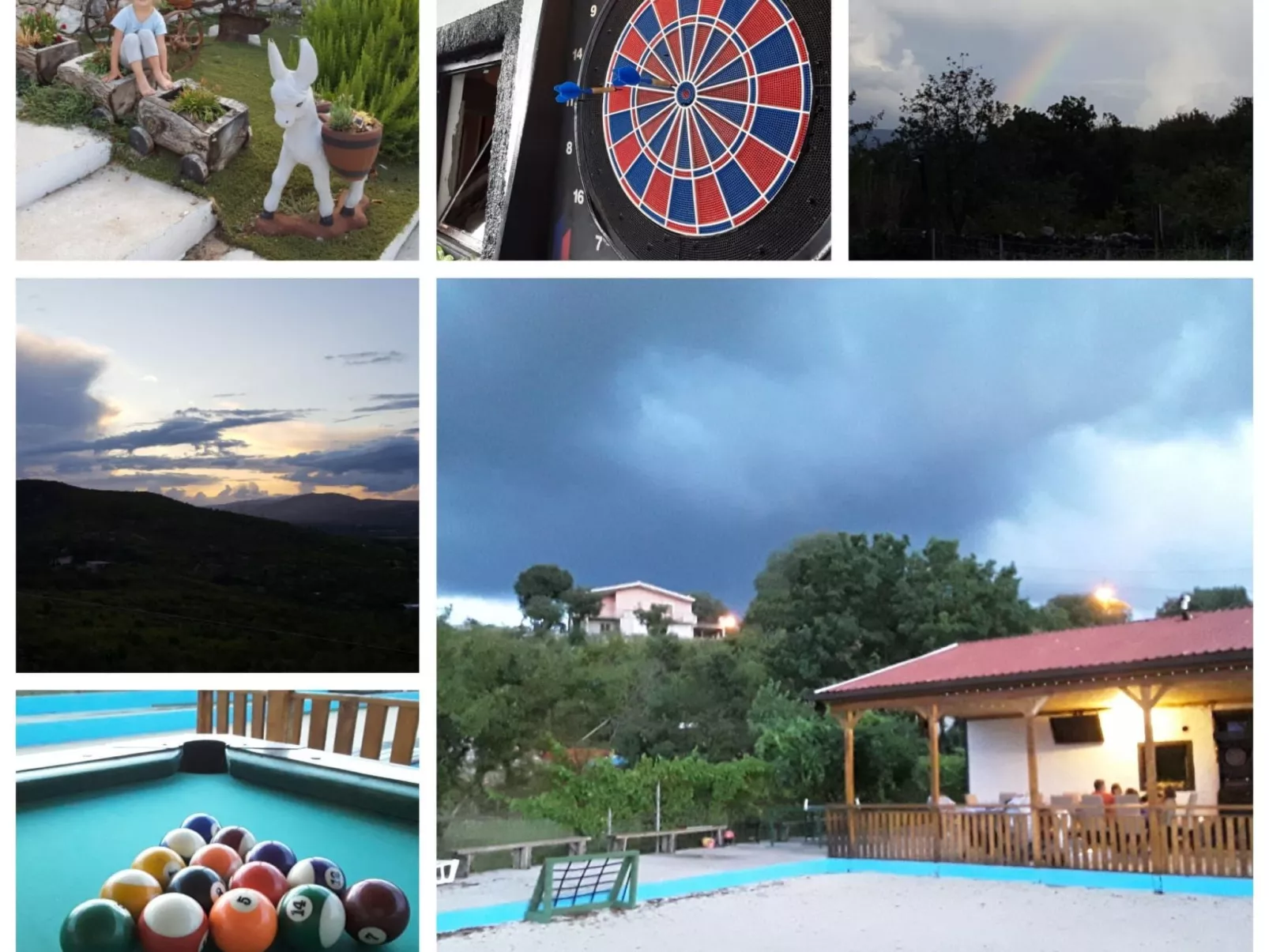 Anwesen "Poljicko imanje" mit eigenem Pool-Dehors