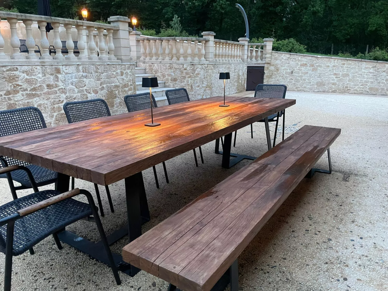 Luxus-Ferienhaus mit beheiztem Pool in der Dordogne-Outside