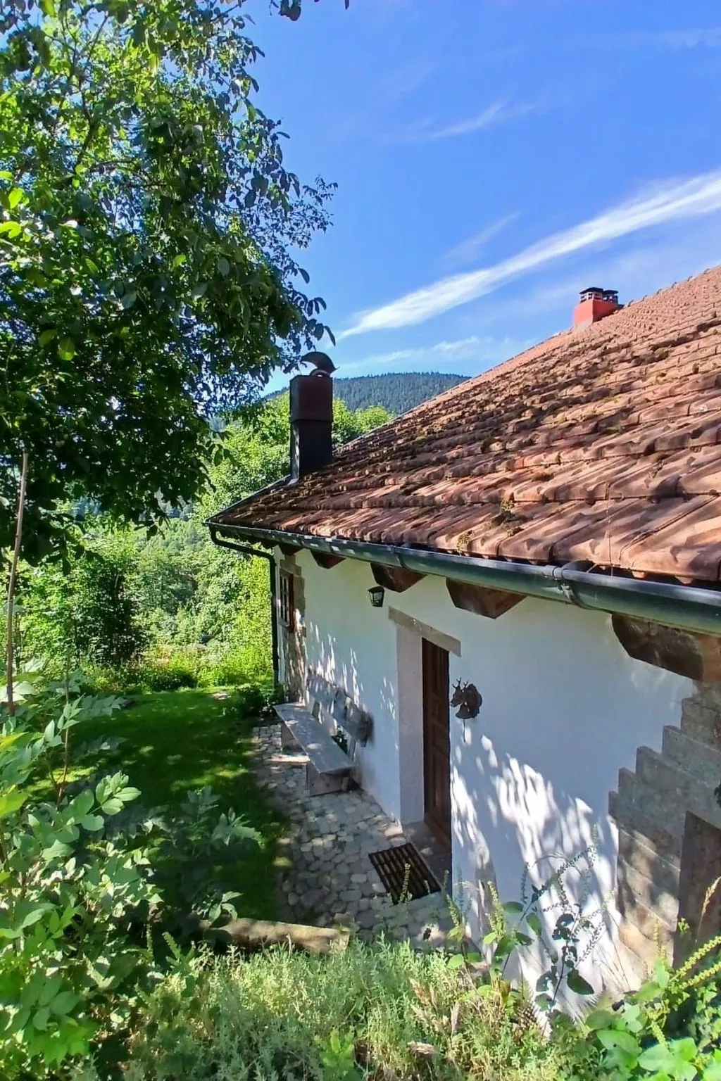 In Ventron mit eingezäuntem Garten