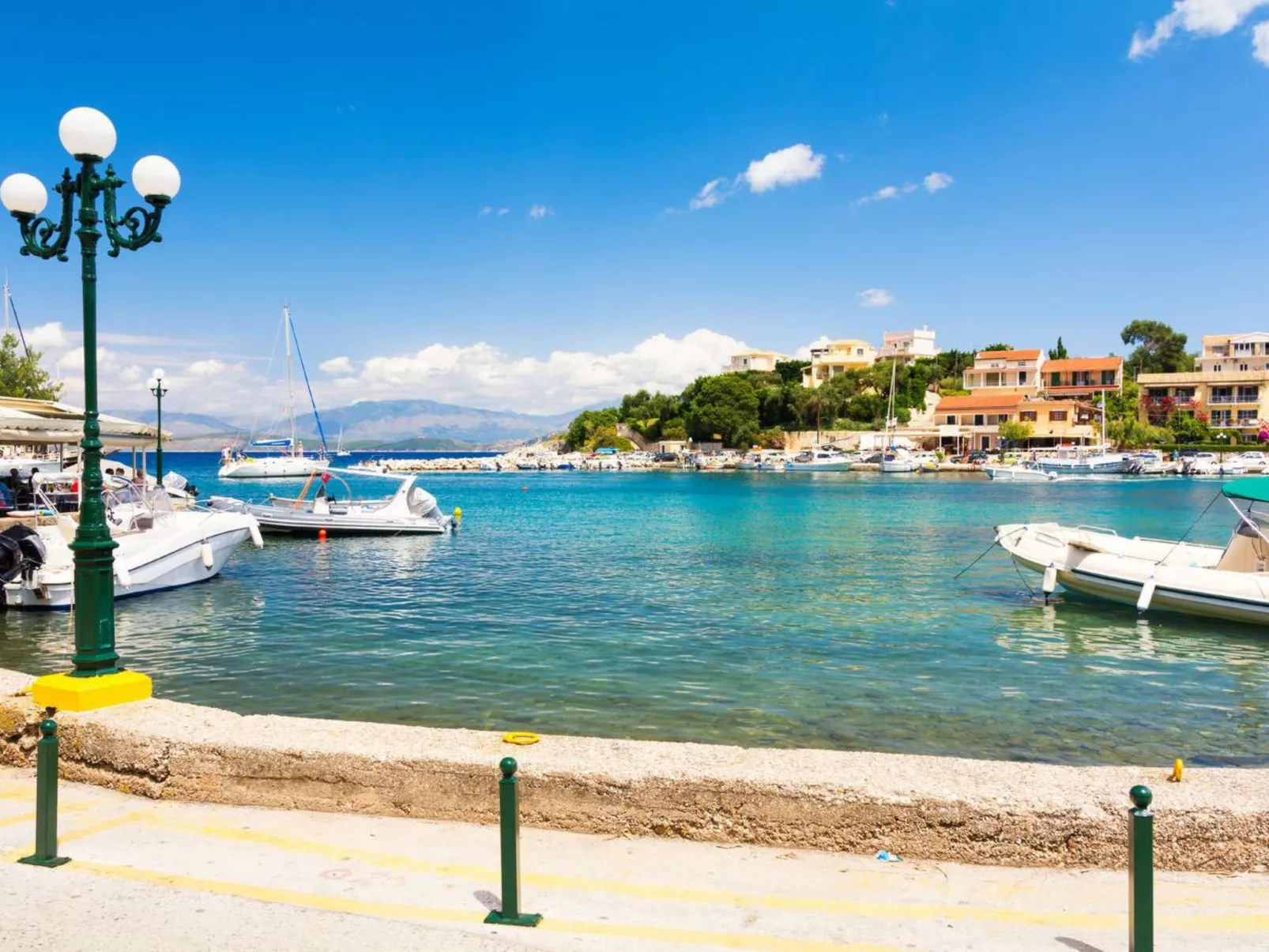 Stilvolle Wohnung im ersten Stock Wave Okto in Kassiopi