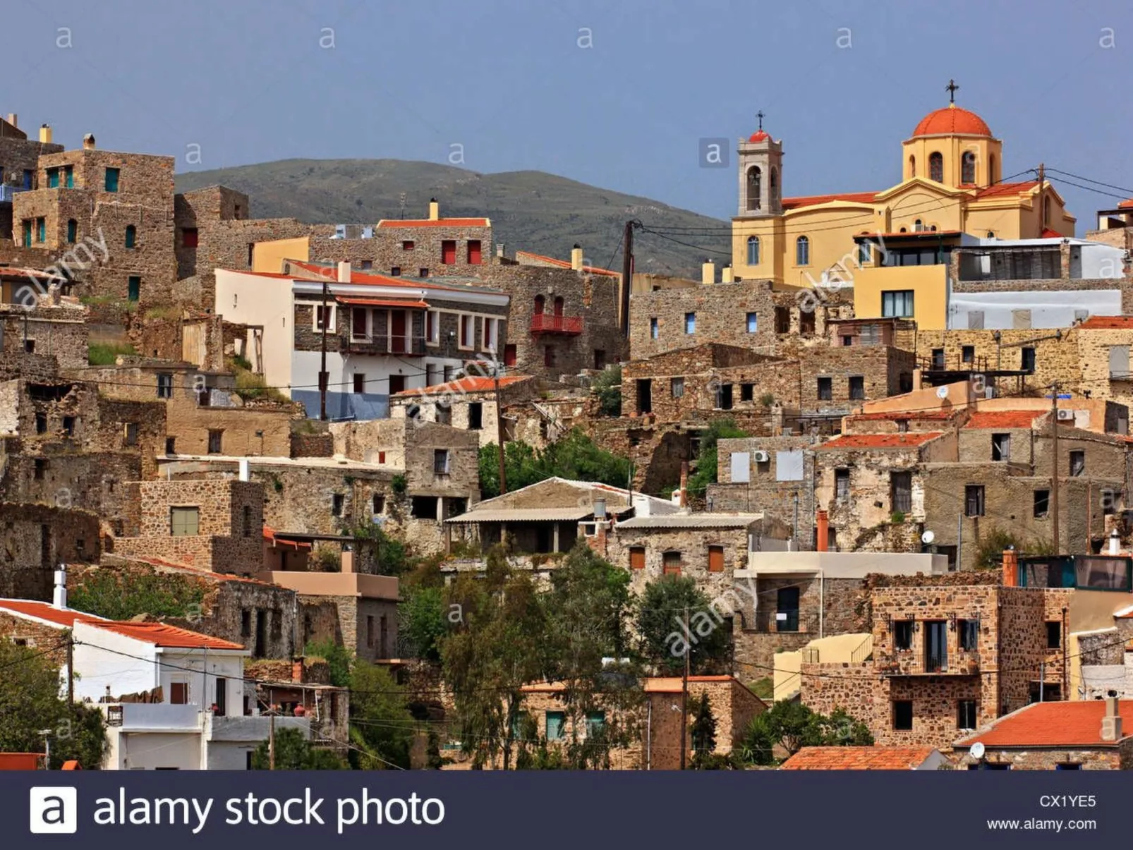 Spiti Limnos, idyllisch gelegen im Orangenhain