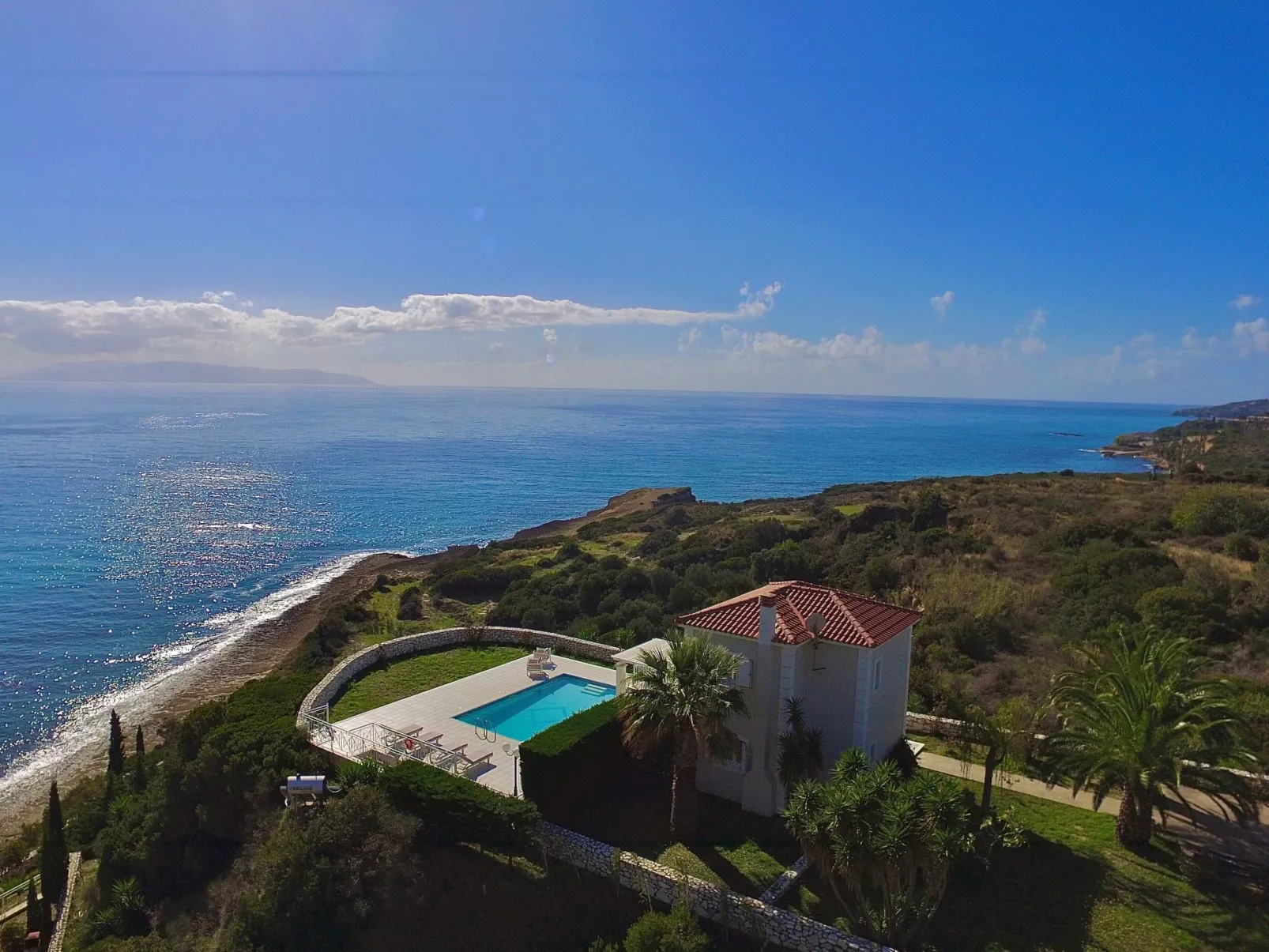Villa mit Meerblick 2 Schlafzimmer Villa mit Meerblick-Dehors