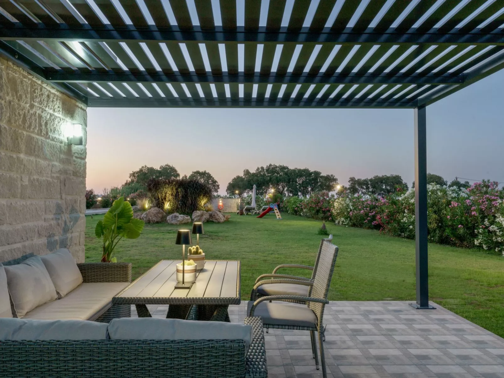 Neue Strandvilla SixStars in Chania, mit Sauna-Drinnen