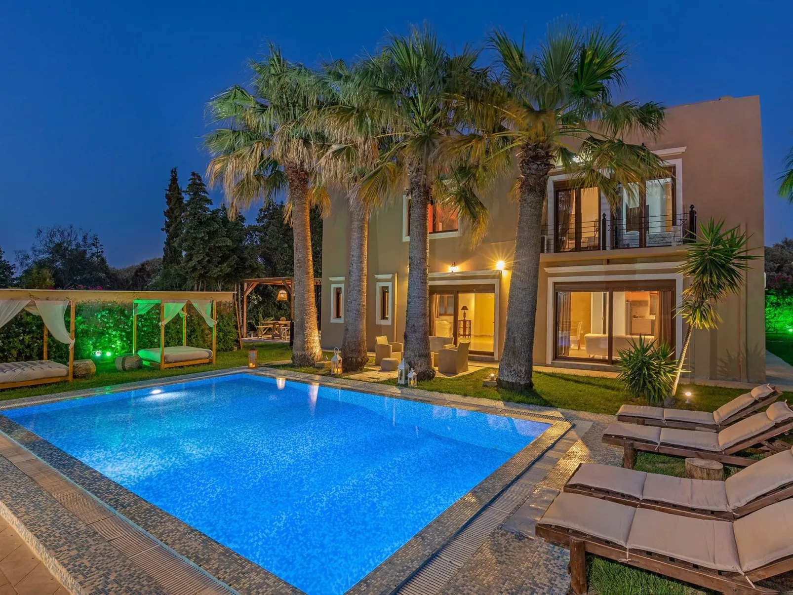 Luxusvilla Rhodos-Dedans