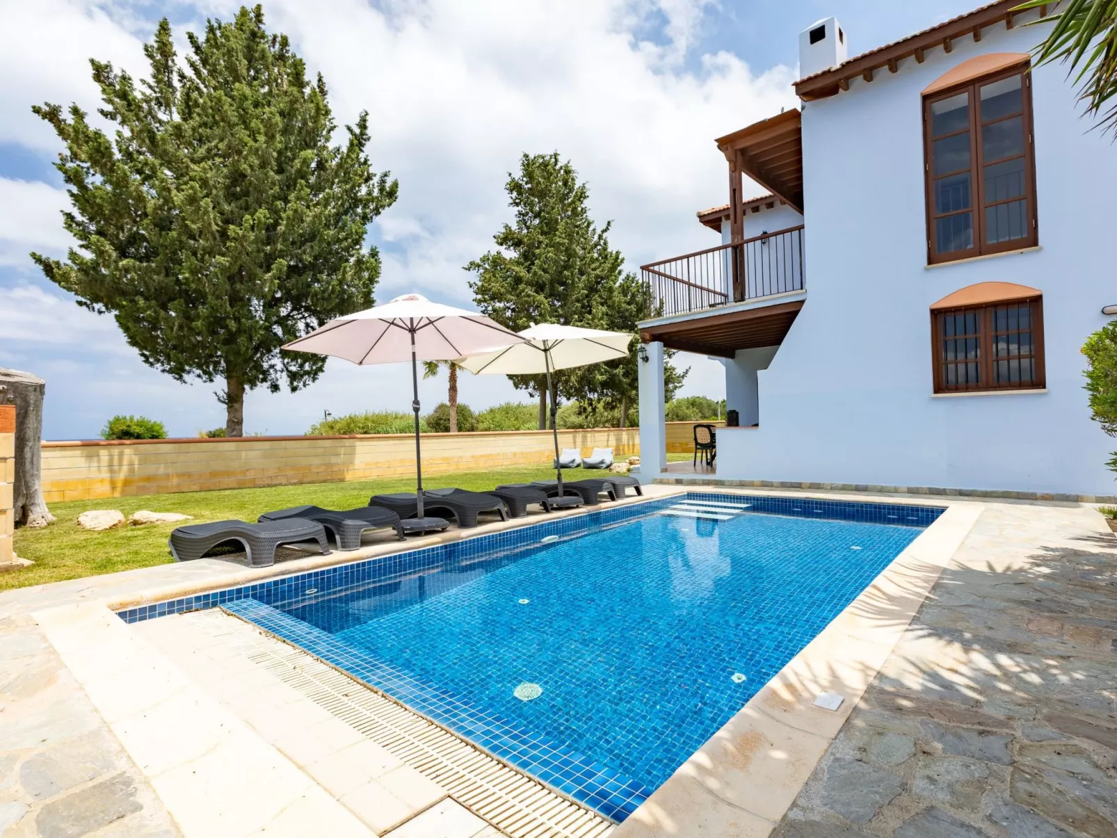 Beach Front 3-Schlafzimmer-Villa - 1. Linie vom Strand