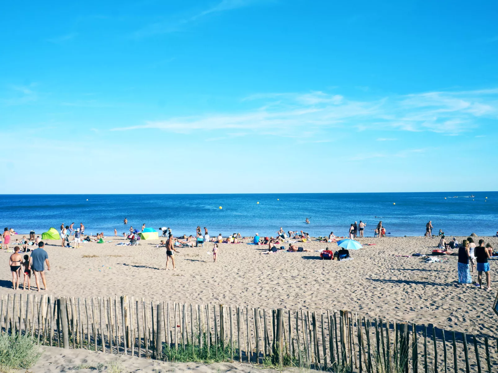 Mobilheim mit Terrasse-Environnement