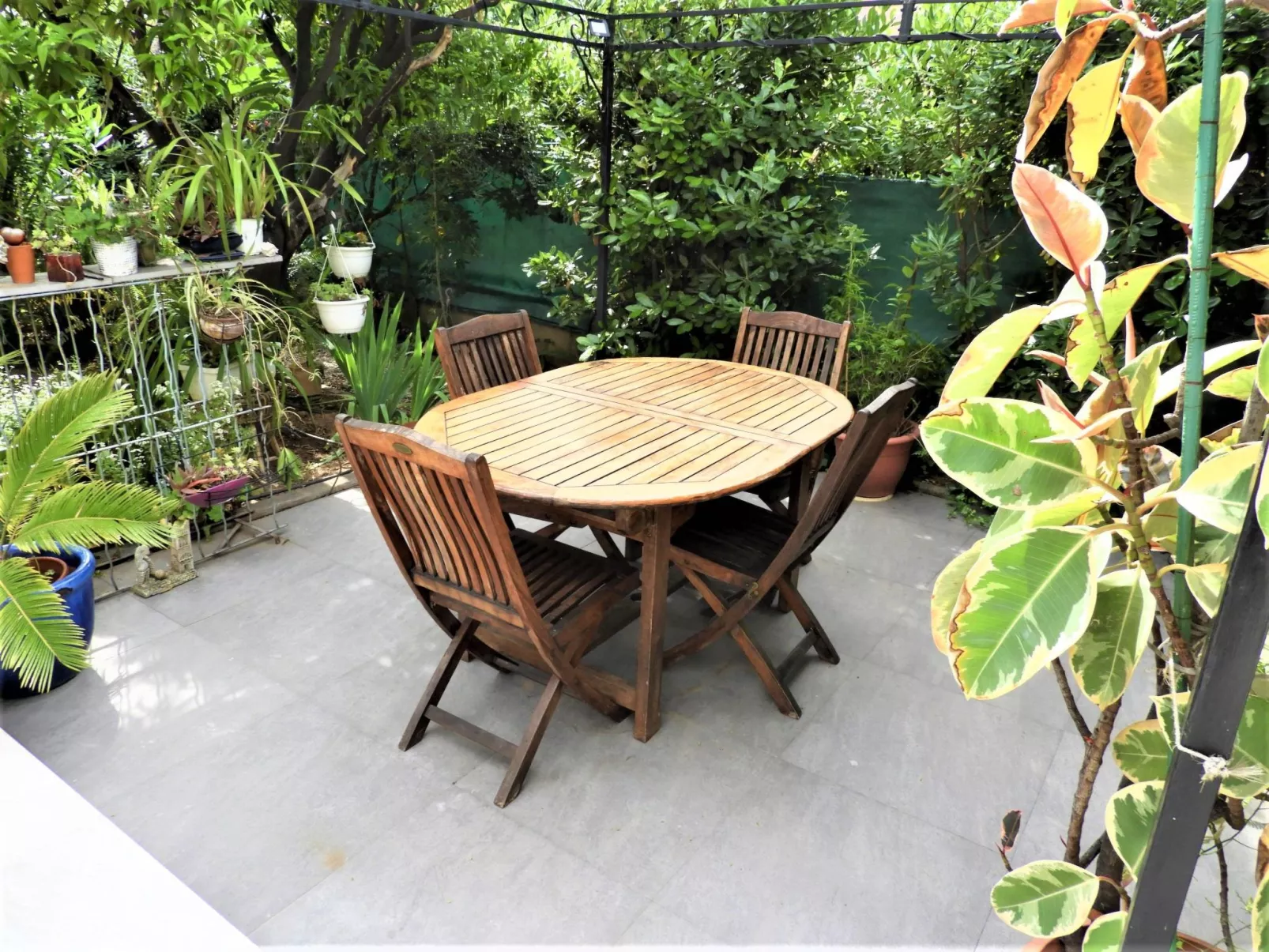 Wohnung "Les roses" auf einem eingemauerten Grundstück-Outside