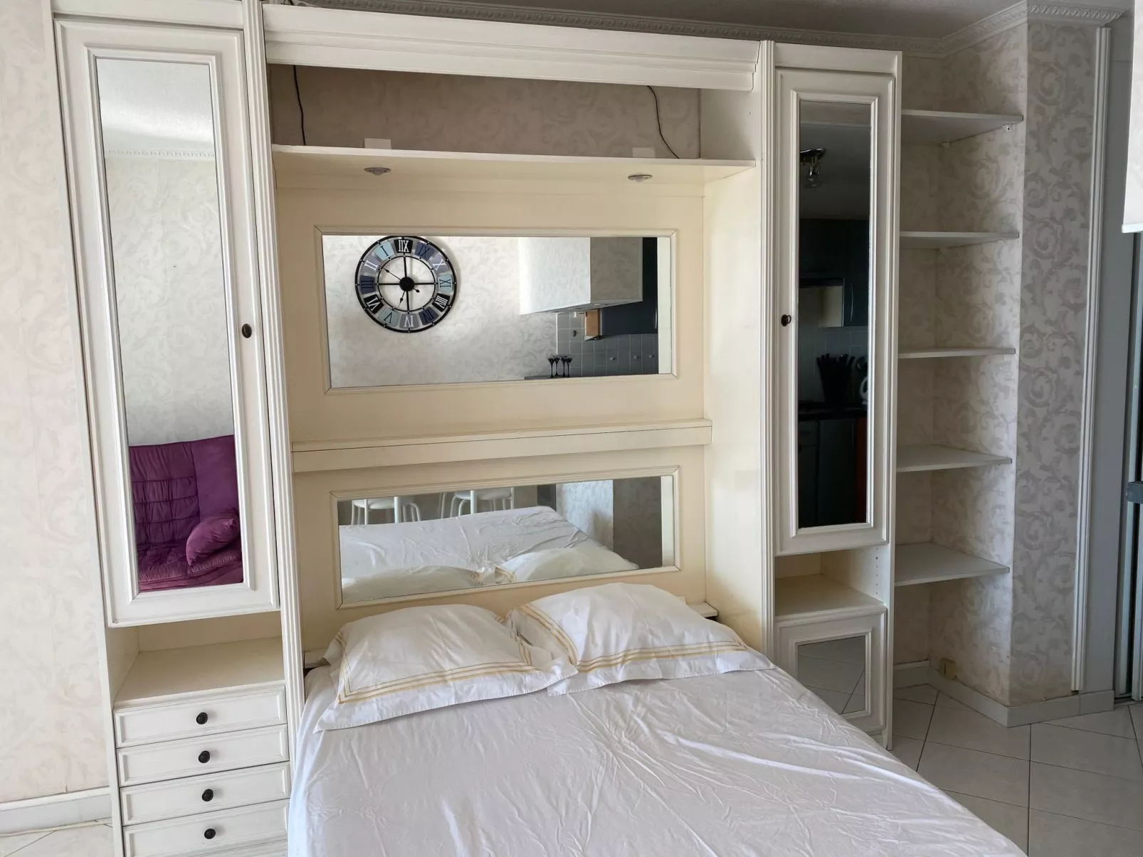 Studio-Apartment mit Blick auf das Wasser