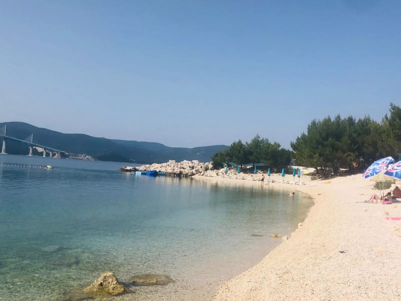 Angenehme Wohnung in Komarna mit privatem Parkplatz