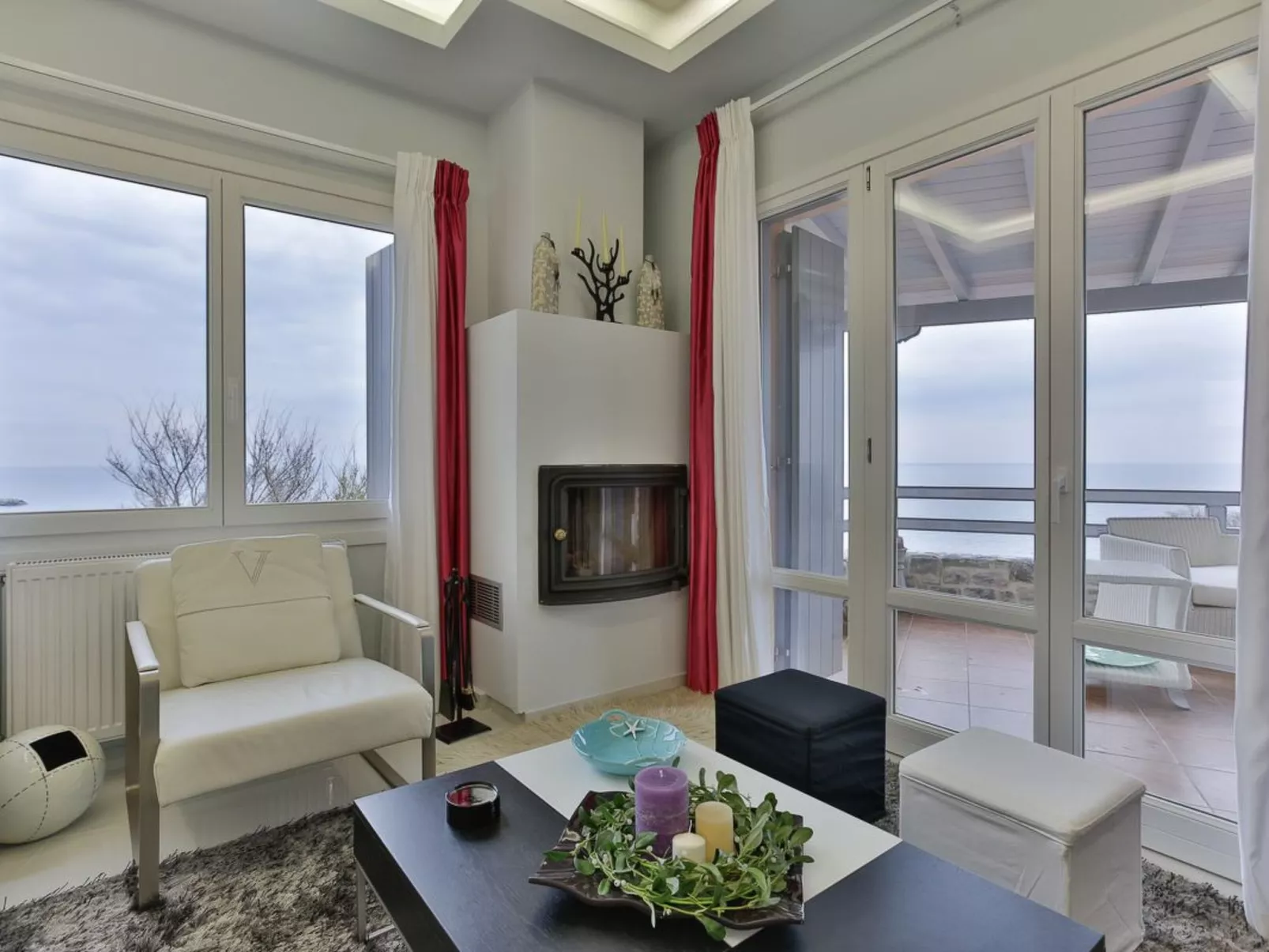 "Centaur Villa" direkt am Strand-Inside