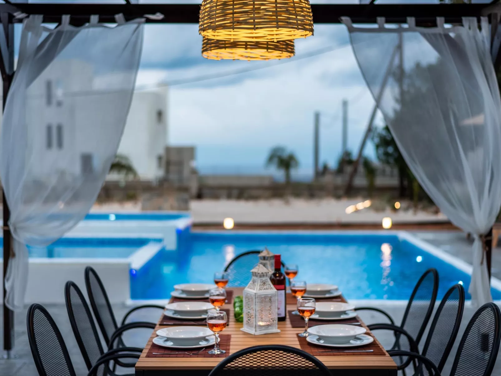 Villa Aileen für 10 Personen auf Rhodos-Dehors