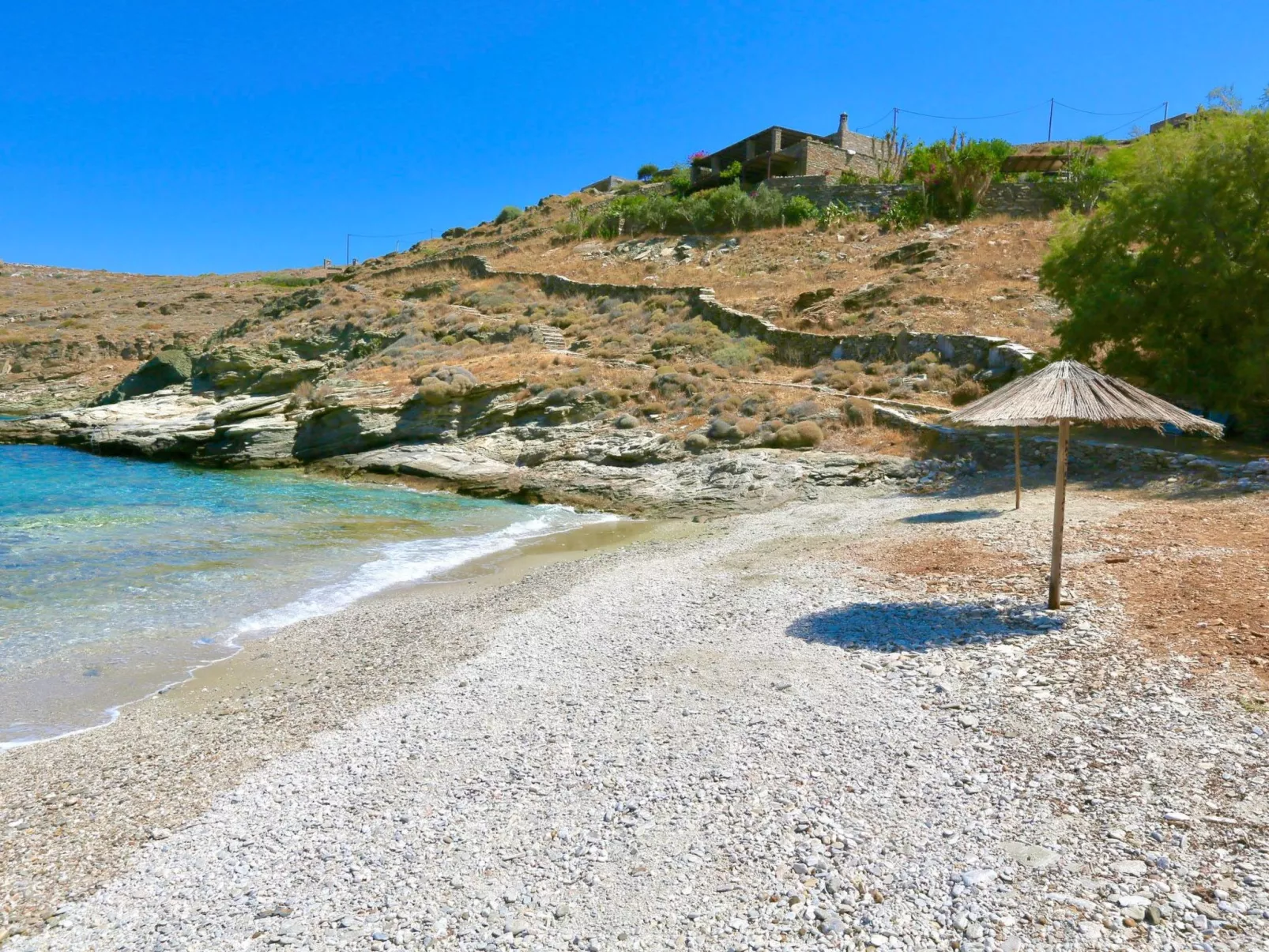 Luxuriöse, ruhige Wohnung direkt am Meer - Privatstrand-Outside
