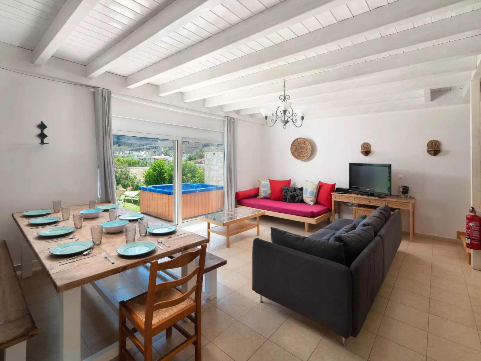 In Kolympia mit privatem Garten