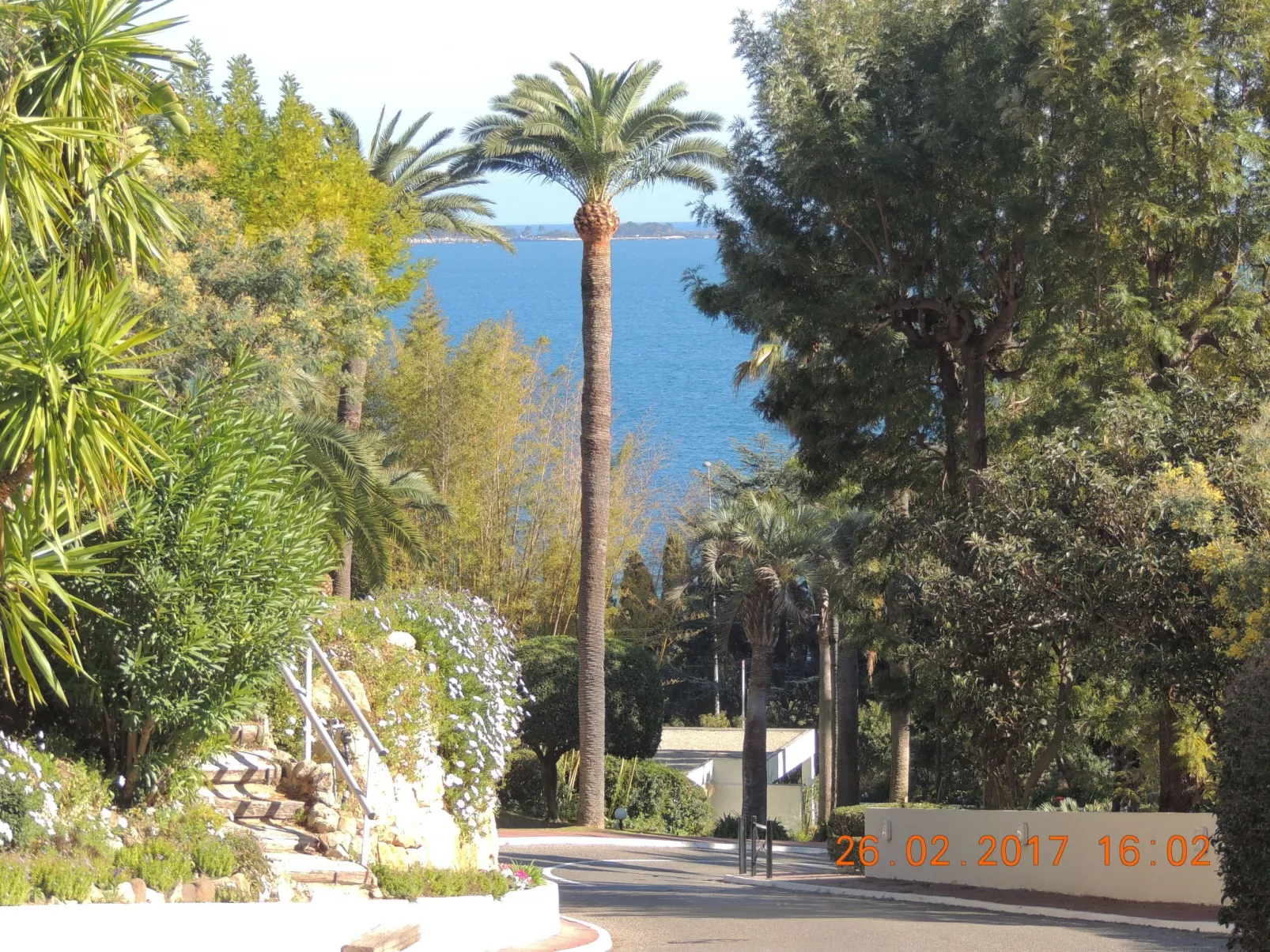 Studio Vue mer standing proche Cannes-Draußen