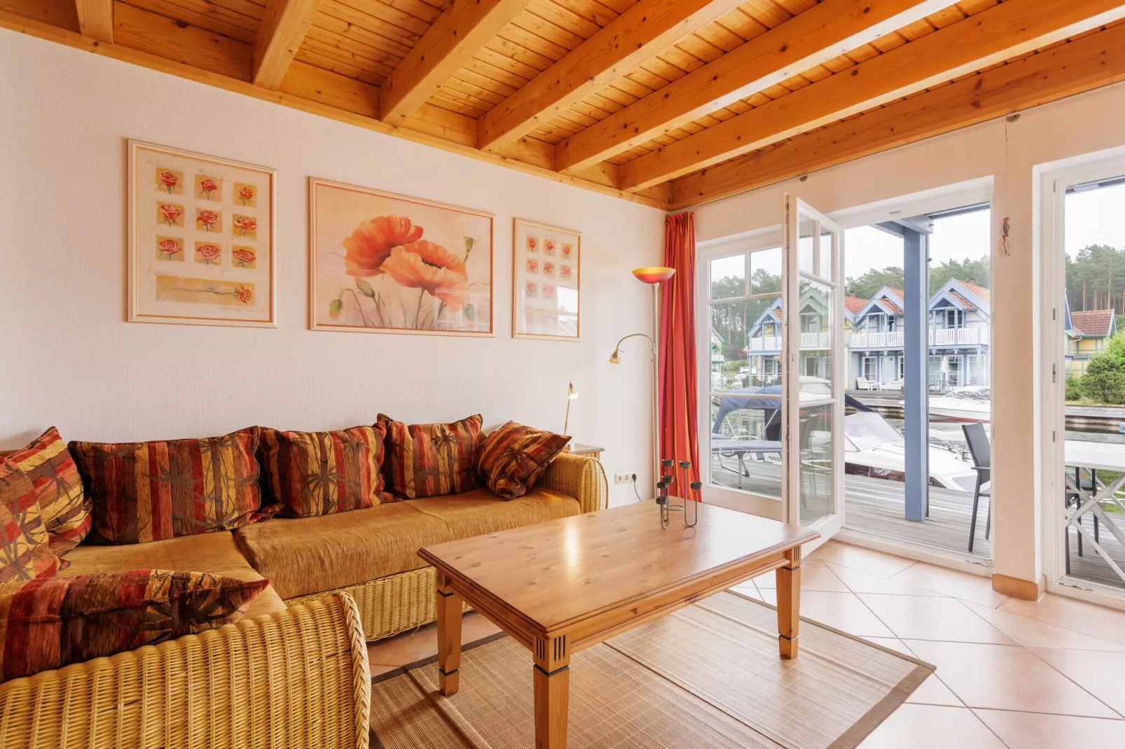 Hafendorf Rheinsberg 2-Living room