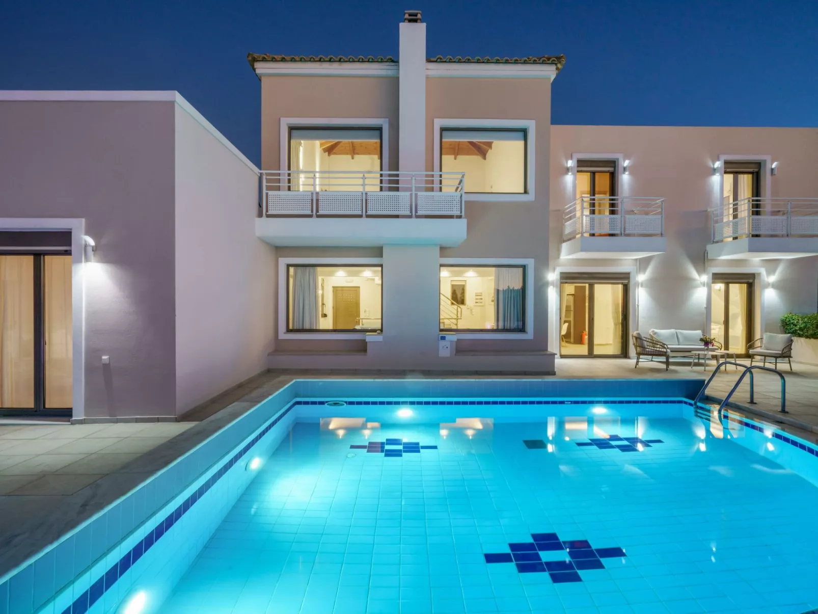 Familienvilla Antonios mit privatem Pool in der Nähe von Rethymno-Outside