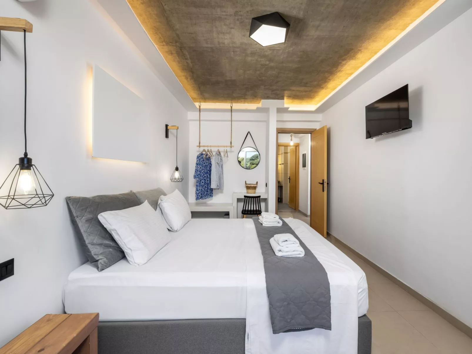 Armonikon Pool Villa 3-Dedans