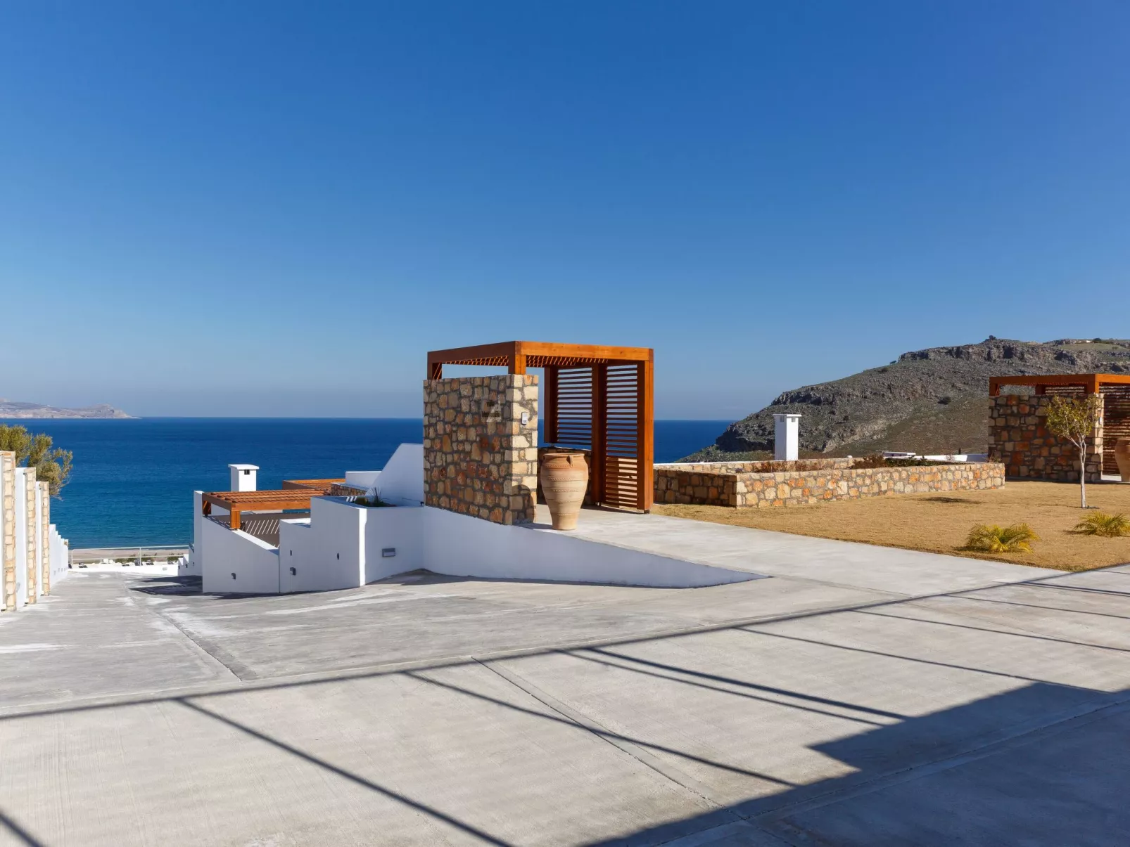 Lindian Athena Luxus-Villa Eleni-Dehors