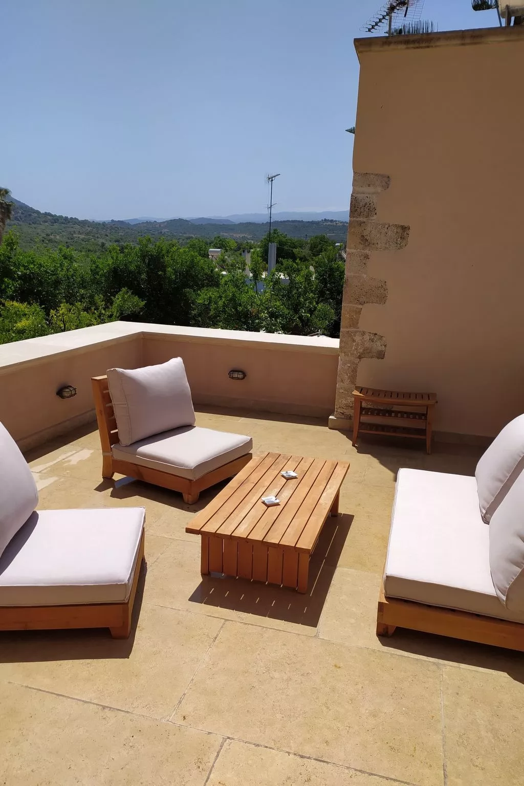 Mit Bergblick-Inside