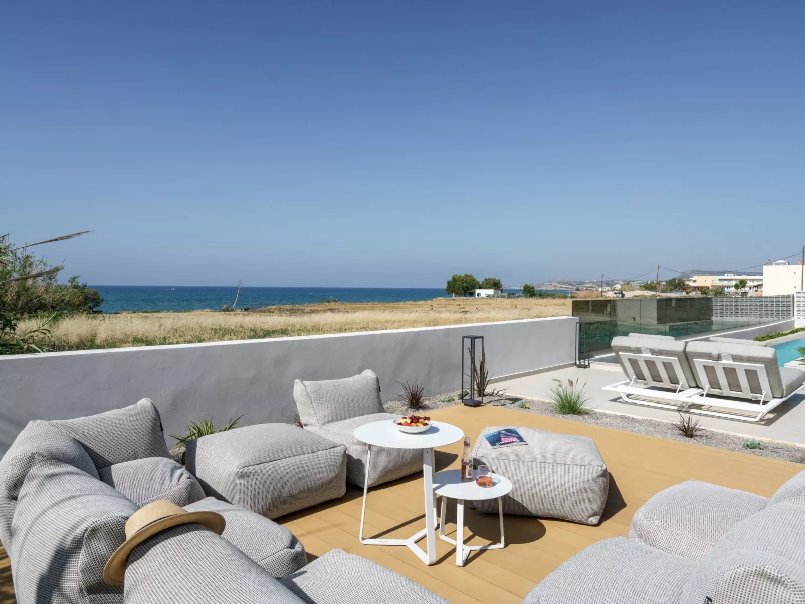 Villa am Strand, beheizter Pool, Playarea, Whirlpool-Inside