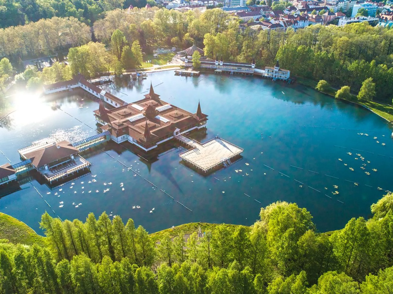 Apartement mit Balkon Nr.5 Ács Apartman Hévíz-Draußen