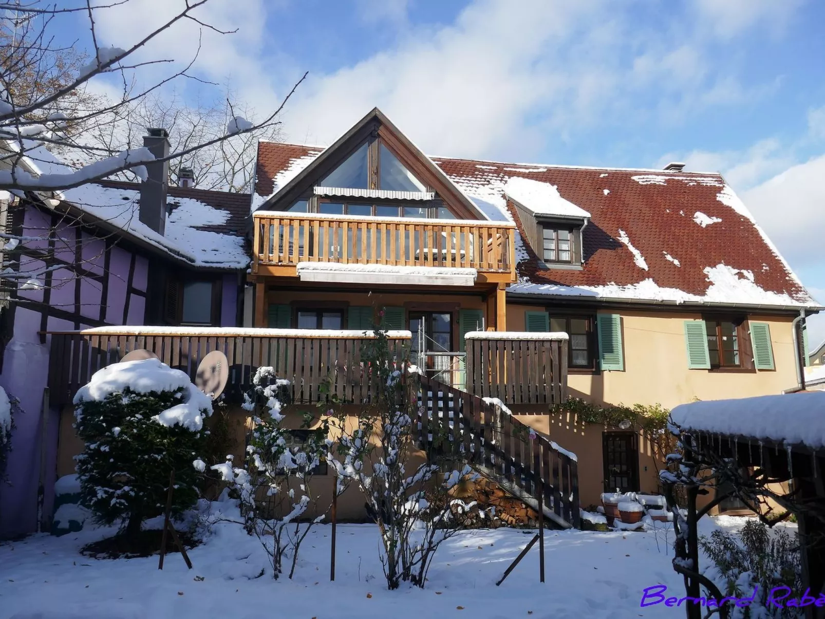 1ed-Face Vosges,au Sud,coeur Vignoble,Calme,WiFi-Outside