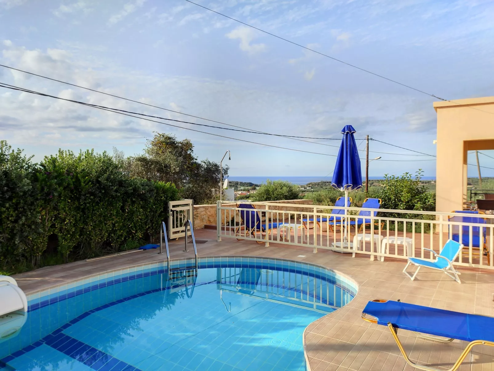 Villa Stefanos, Meerblick, privater Pool, Rethymno