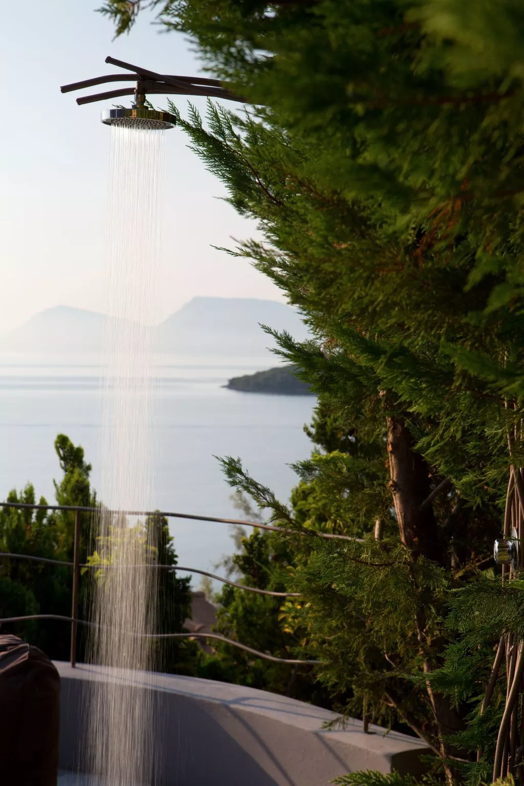 Herrliche Villa mit schönem Pool, Terrasse und Meerblick-Draußen