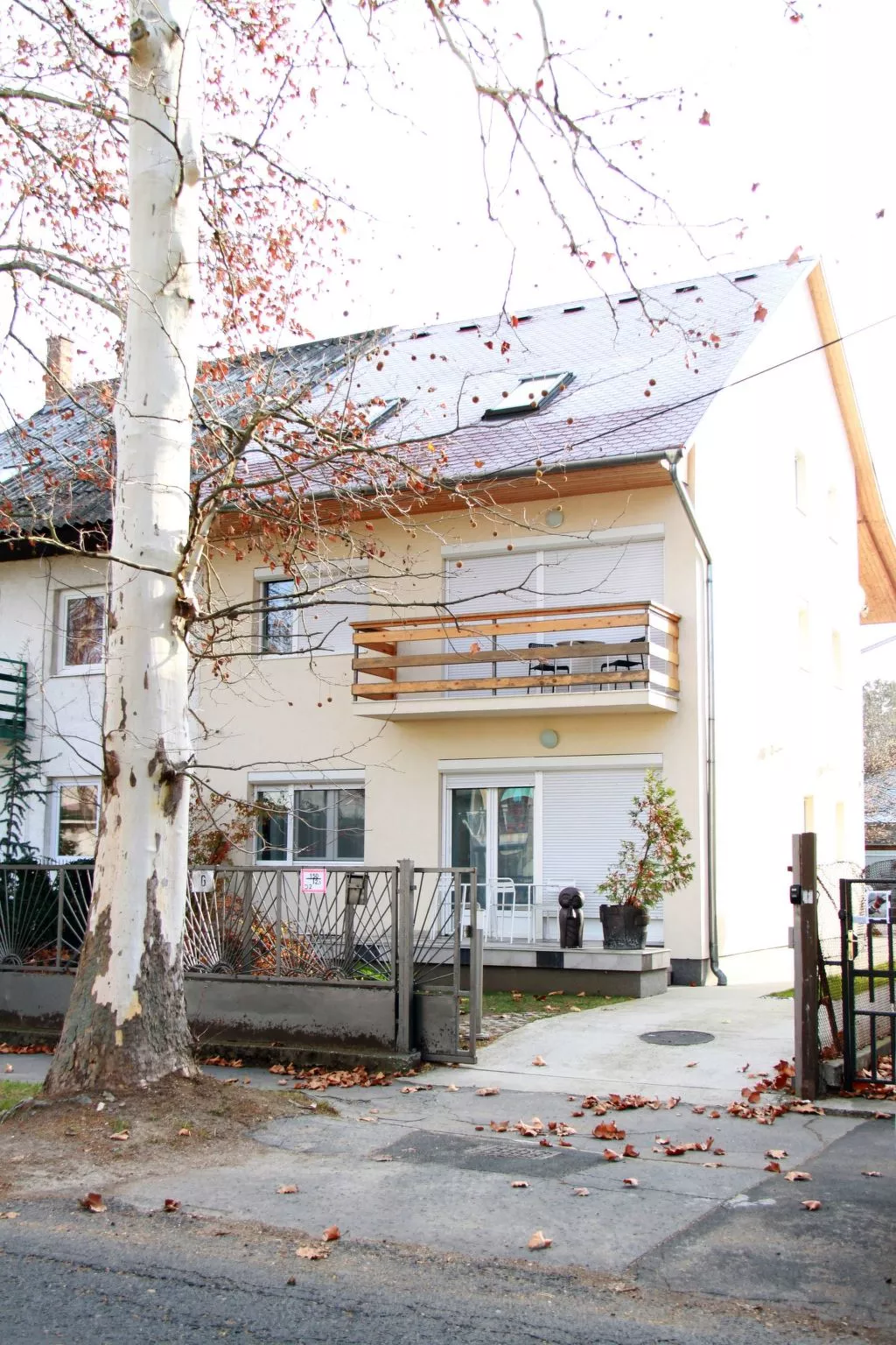 Apartment für acht Personen im Dachgeschoss