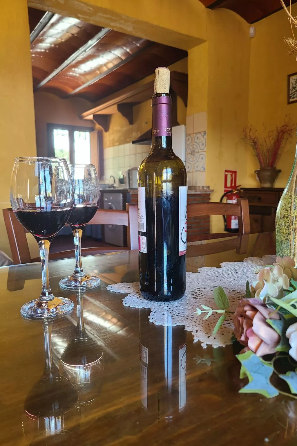 In Algarinejo mit Eigener Terrasse-Drinnen