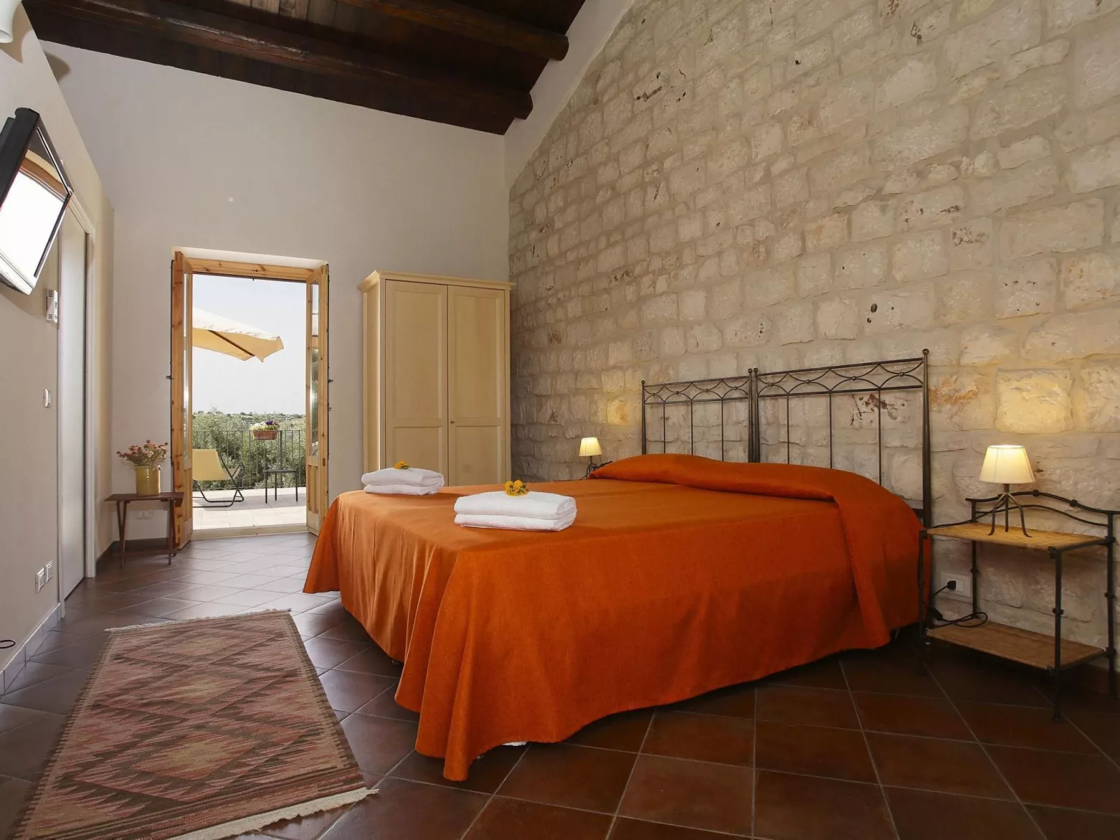 Komfortable Villa Castello - Blick auf Cava d'Ispica-Image-tags.info