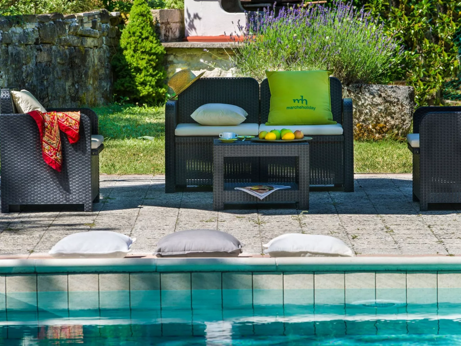 Acquanera - Marcheholiday, mit privatem Pool