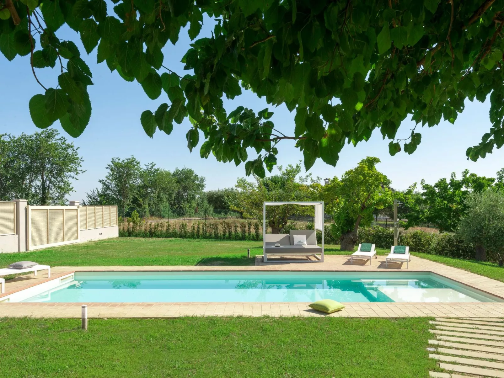 Villa Traiani, Marken Urlaub, privater Pool