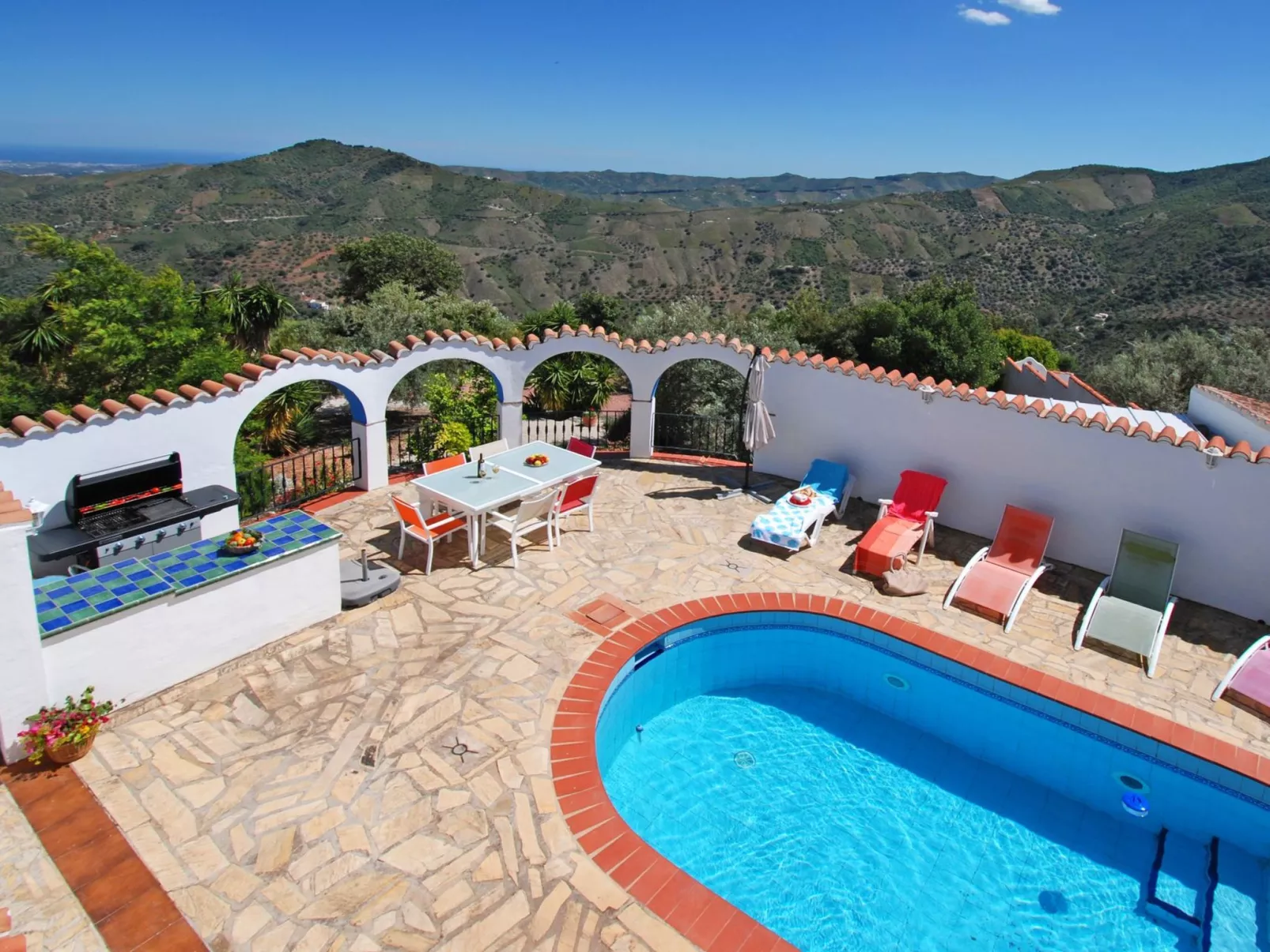 Finca "Brisas" mit Blick auf das Wasser-Dehors