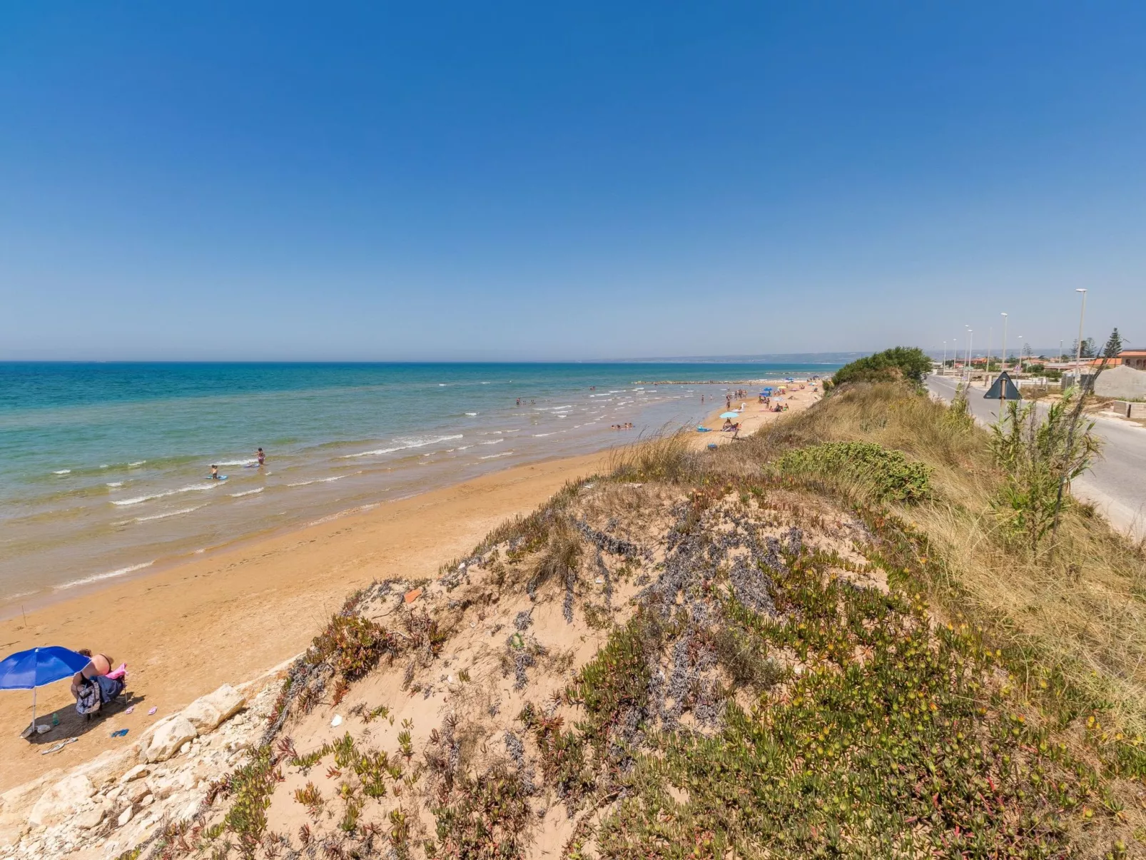 Oneiro, Unterkunft am Strand mit großer Terrasse
