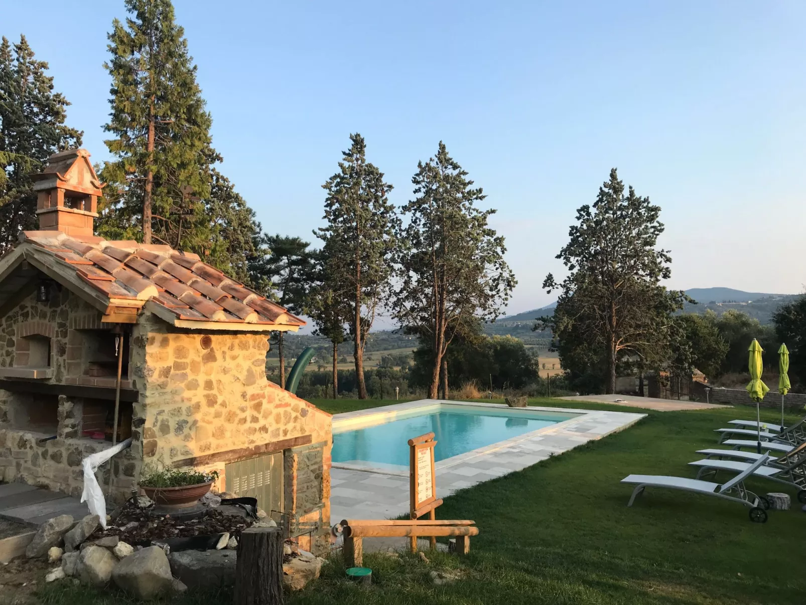 Landhaus Poggio Cantarello - Toskana-Draußen