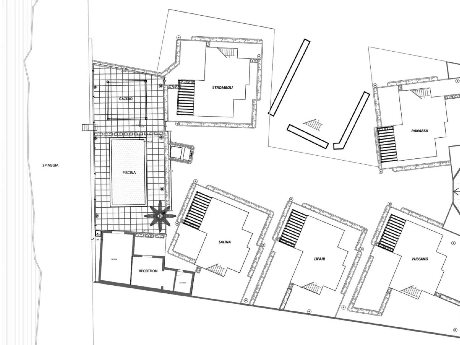 Appartement in Marchesana mit Großer Terrasse