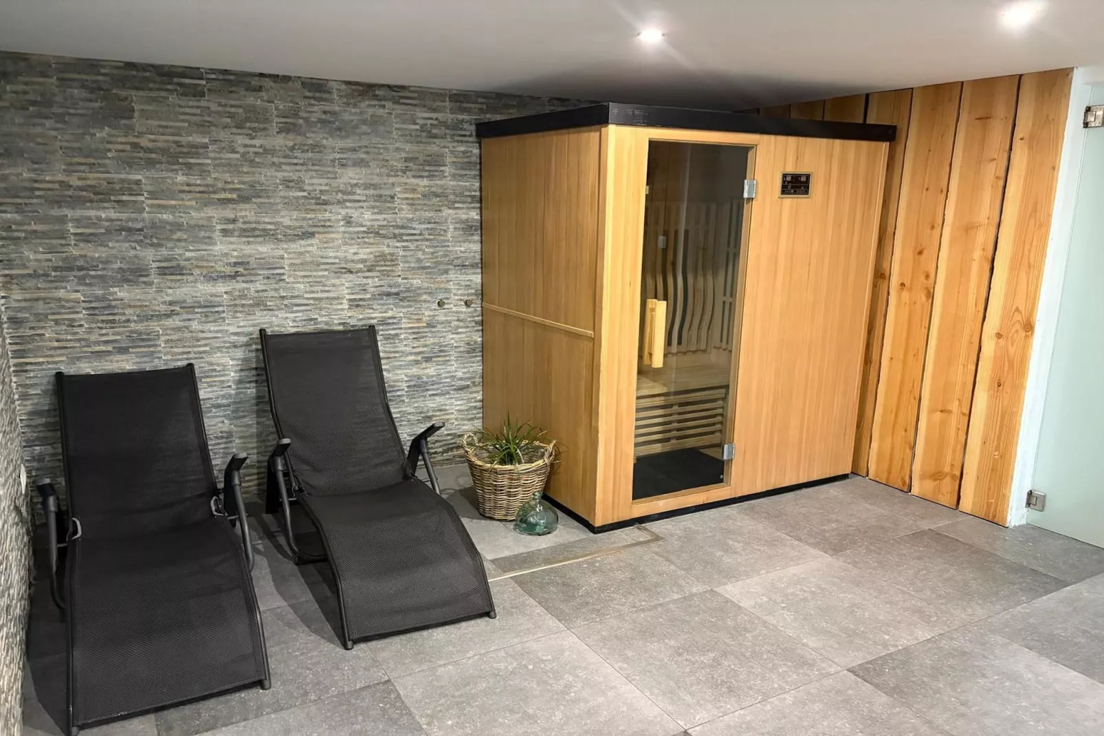 Blue Wood-Wohnzimmer