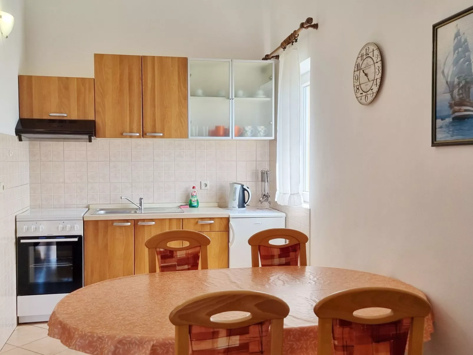 Wohnung in Baška mit Eigenem Balkon