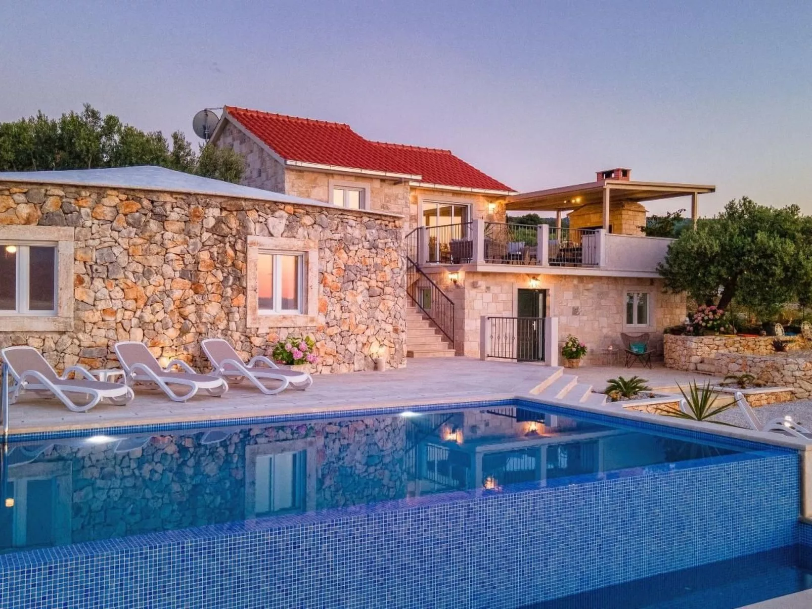 Villa Santa Lucia auf der Insel Brač