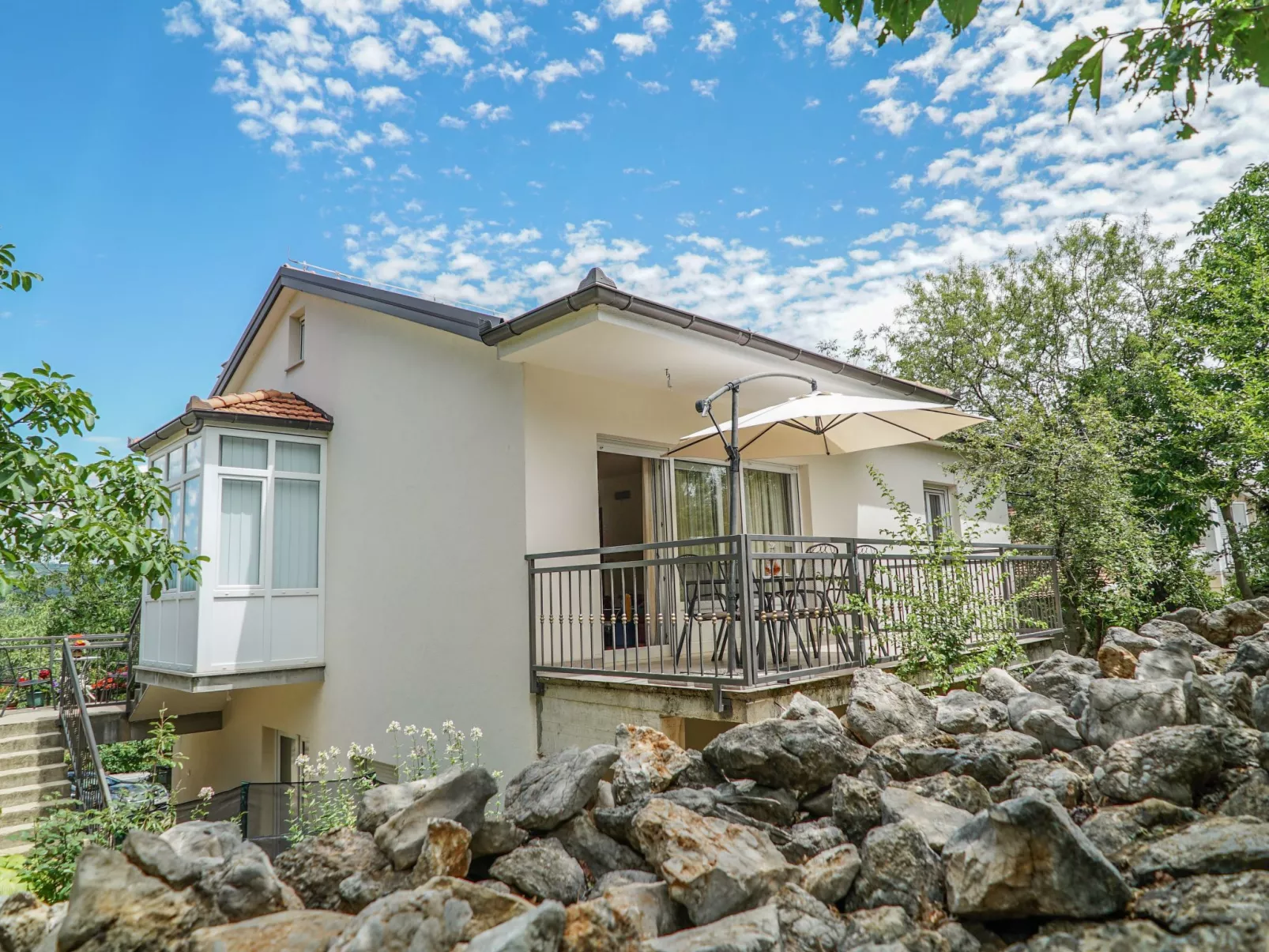 In der Nähe des Meeres und des Sees