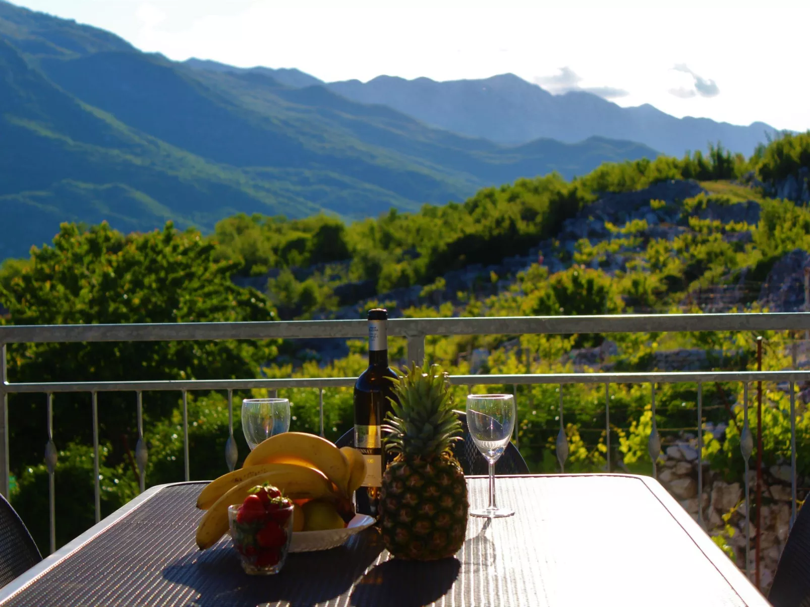 Mit privatem Pool-Outside