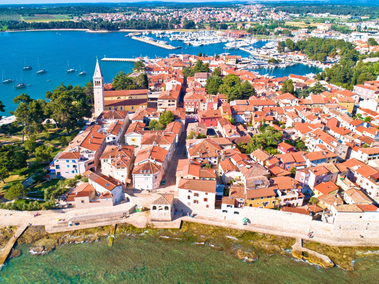 Für 3 Personen ca. 40 m&sup2; in Novigrad, Adriaküste Kroatien (Westküste von I-Area
