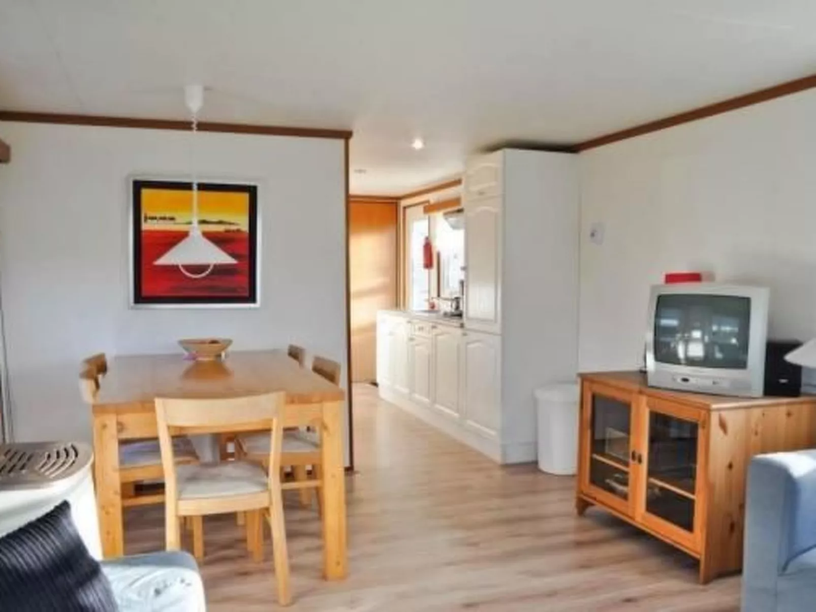 Strandnahes Chalet mit überdachter Veranda