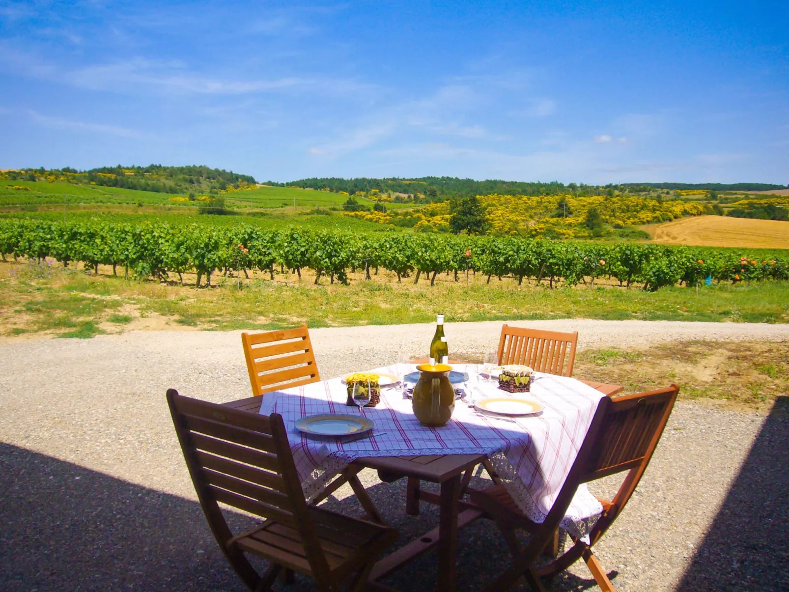 Mit eigenem Pool-Draußen