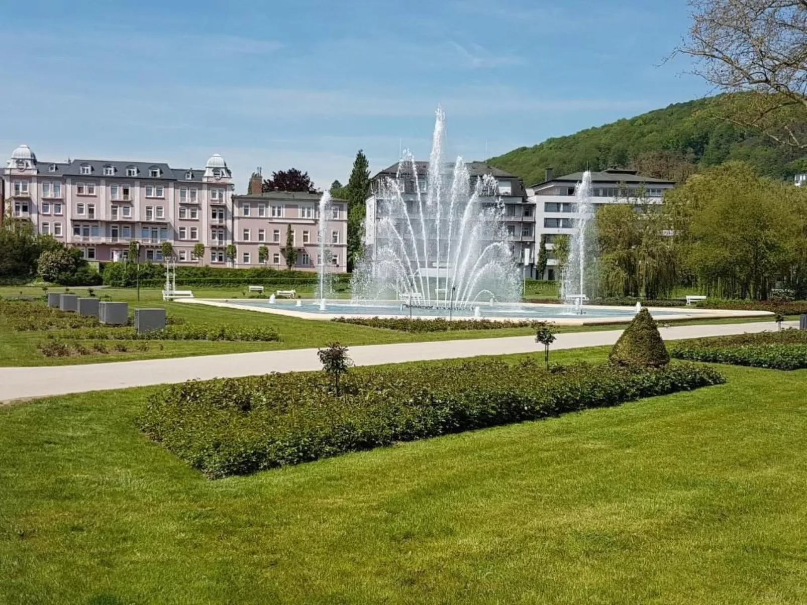 Große Wohnung mit Balkon in Bad Kissingen-Outside