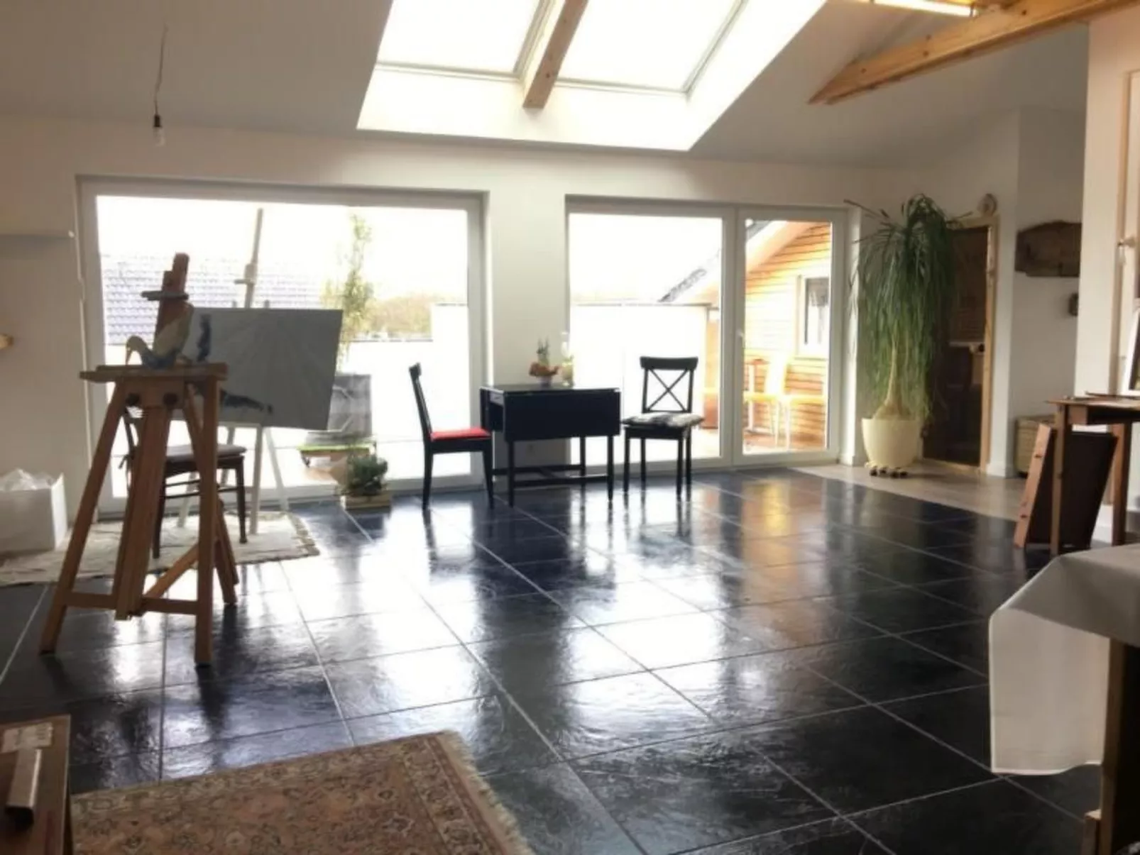 Ruhige Wohnung in Risum mit Garten und Terrasse-Dedans