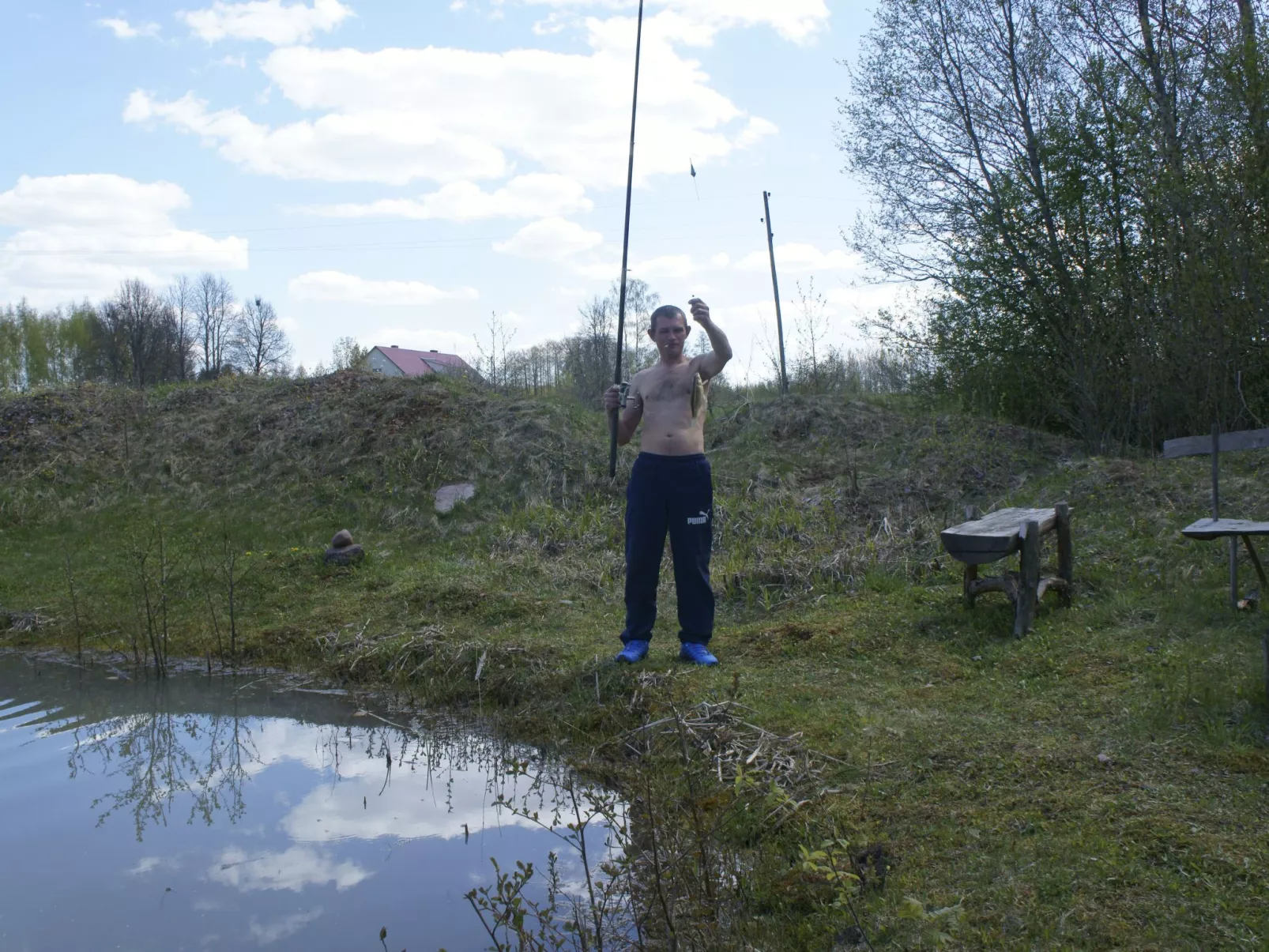 Landgut "Baltin Krogs" mit eigenem Garten-Outside
