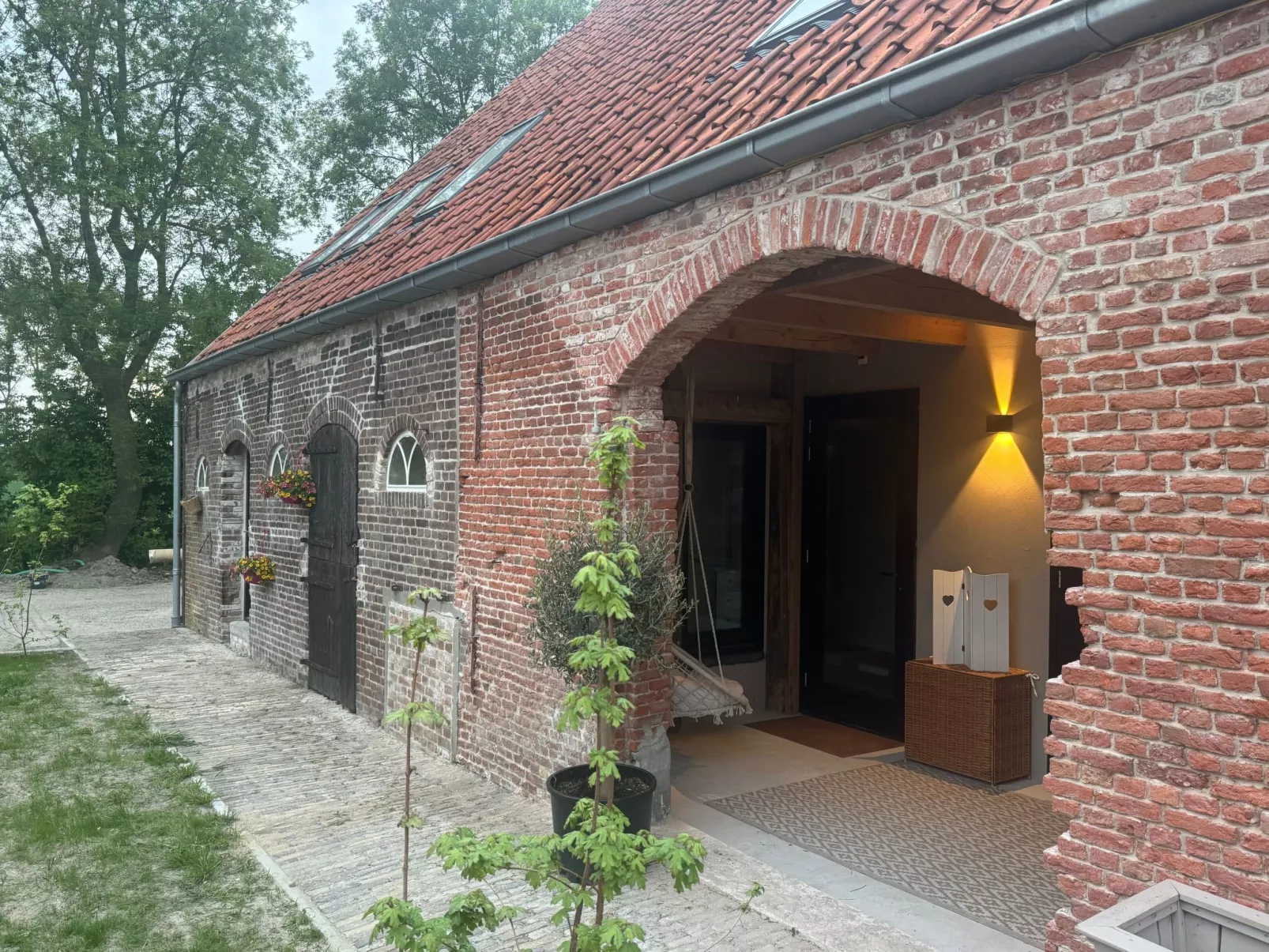 Luxus-App in der Scheune "Strandje groote Nol"